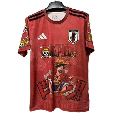 Camiseta Japon ONE PIECE 25-26 Tailandia Rojo