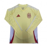 Manga Larga 2ª Equipacion Camiseta Espana 2024 Manga Larga 2ª Equipacion Camiseta Espana 2024