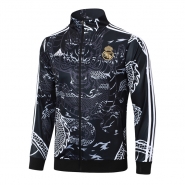 Chaqueta del Real Madrid Dragon 24-25 Negro Chaqueta del Real Madrid Dragon 24-25 Negro