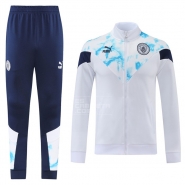 Chandal de Chaqueta del Manchester City 22-23 Blanco