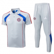Conjunto Polo del Bayern Munich 25-26 Gris