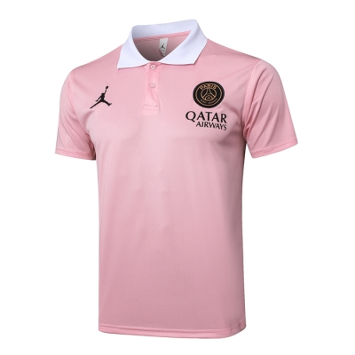 Camiseta Polo del Paris Saint-Germain Jordan 24-25 Rosa