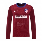 Manga Larga Camiseta Atletico Madrid Portero 20-21 Rojo