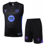 Chandal del Barcelona Sin Mangas 25-26 Negro Azul Chandal del Barcelona Sin Mangas 25-26 Negro Azul