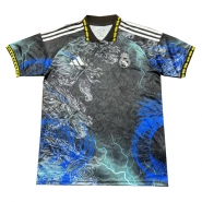 Camiseta Real Madrid Dragon 24-25 Azul Gris Tailandia Camiseta Real Madrid Dragon 24-25 Azul Gris Tailandia