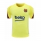 Camiseta de Entrenamiento Barcelona 20-21 Amarillo