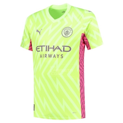 Camiseta Manchester City Portero 2023-24 Verde