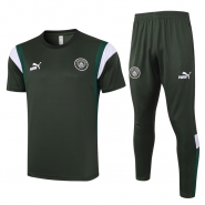 Chandal del Manchester City Manga Corta 23-24 Verde