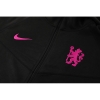 Chandal con Capucha del Chelsea 24-25 Negro