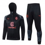 Chandal de Sudadera del AC Milan 2023-2024 Negro Chandal de Sudadera del AC Milan 2023-2024 Negro