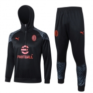 Chandal de Sudadera del AC Milan 2023-2024 Negro Chandal de Sudadera del AC Milan 2023-2024 Negro