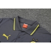 Camiseta Polo del Borussia Dortmund 22-23 Gris y Negro