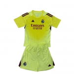 Camiseta Real Madrid Portero Nino 25-26 Amarillo Camiseta Real Madrid Portero Nino 25-26 Amarillo