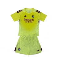 Camiseta Real Madrid Portero Nino 25-26 Amarillo Camiseta Real Madrid Portero Nino 25-26 Amarillo