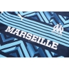 Chandal del Olympique Marsella Manga Corta 22-23 Azul
