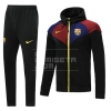 Chandal con Capucha del Barcelona 20/21 Negro