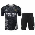 Chandal del Real Madrid Dragon Manga Corta 24-25 Negro - Pantalon Corto Chandal del Real Madrid Dragon Manga Corta 24-25 Negro - Pantalon Corto