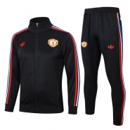 Chandal de Chaqueta del Manchester United Nino 24-25 Negro Chandal de Chaqueta del Manchester United Nino 24-25 Negro