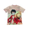 Camiseta Japon Anime Luffy 25-26 Tailandia Naranja