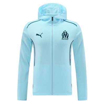 Chaqueta con Capucha del Olympique Marsella 2024-25 Azul