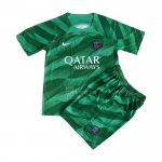 Camiseta Paris Saint-Germain Portero Nino 23-24 Verde Camiseta Paris Saint-Germain Portero Nino 23-24 Verde