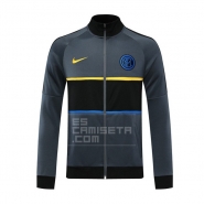 Chaqueta del Inter Milan 20/21 Gris Chaqueta del Inter Milan 20/21 Gris