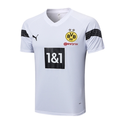Camiseta de Entrenamiento Borussia Dortmund 22-23 Blanco