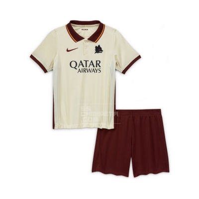 2ª Equipacion Camiseta Roma Nino 20-21