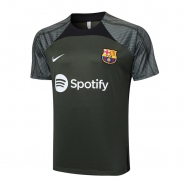 Camiseta de Entrenamiento Barcelona 23-24 Verde Oscuro
