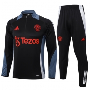 Chandal de Sudadera del Manchester United 24-25 Negro Chandal de Sudadera del Manchester United 24-25 Negro