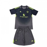 2a Equipacion Camiseta Manchester United Portero Nino 25-26 Negro