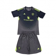 2a Equipacion Camiseta Manchester United Portero Nino 25-26 Negro 2a Equipacion Camiseta Manchester United Portero Nino 25-26 Negro