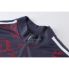 Chandal de Sudadera del Bayern Munich 22-23 Rojo y Gris