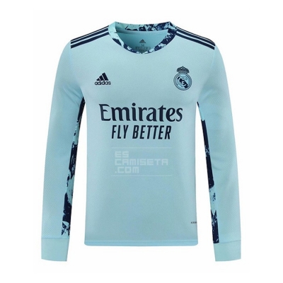 1ª Equipacion Manga Larga Camiseta Real Madrid Portero 20-21