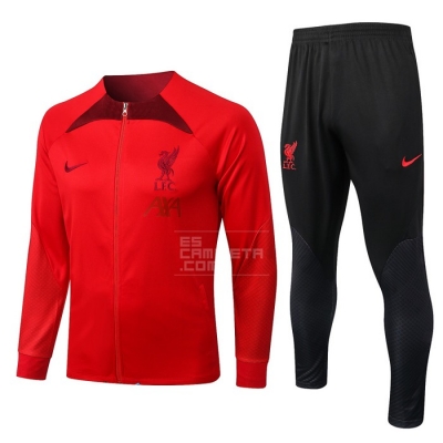 Chandal de Chaqueta del Liverpool 2022-23 Rojo