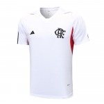 Camiseta de Entrenamiento Flamengo 23-24 Blanco Camiseta de Entrenamiento Flamengo 23-24 Blanco