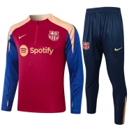 Chandal de Sudadera del Barcelona 2024-2025 Rojo Chandal de Sudadera del Barcelona 2024-2025 Rojo