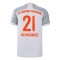 2ª Equipacion Camiseta Bayern Munich Jugador Hernandez 20-21
