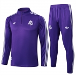 Chandal de Sudadera del Real Madrid 25-26 Purpura Chandal de Sudadera del Real Madrid 25-26 Purpura