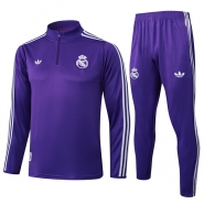 Chandal de Sudadera del Real Madrid 25-26 Purpura Chandal de Sudadera del Real Madrid 25-26 Purpura