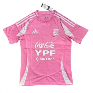 Camiseta Pre Partido del Argentina 2025 Rosa