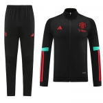 Chandal de Chaqueta del Manchester United Nino 2023-24 Negro Chandal de Chaqueta del Manchester United Nino 2023-24 Negro