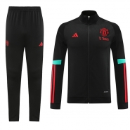 Chandal de Chaqueta del Manchester United Nino 2023-24 Negro Chandal de Chaqueta del Manchester United Nino 2023-24 Negro