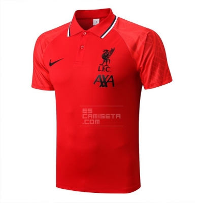 Camiseta Polo del Liverpool 2022-23 Rojo