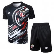 Chandal del Sao Paulo Manga Corta 25-26 Negro - Pantalon Corto