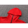 Chandal con Capucha del Paris Saint-Germain Jordan 22-23 Rojo