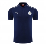 Camiseta Polo del Manchester City 2022-23 Azul Marino