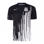 Camiseta de Entrenamiento Corinthians 2022 Negro y Blanco Camiseta de Entrenamiento Corinthians 2022 Negro y Blanco