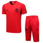 Chandal del Flamengo Manga Corta 23-24 Rojo - Pantalon Corto