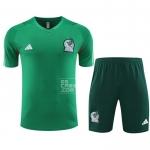Chandal del Mexico Manga Corta 23-24 Verde - Pantalon Corto Chandal del Mexico Manga Corta 23-24 Verde - Pantalon Corto